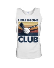 Golf Hole In One Club Unisex Tank tile