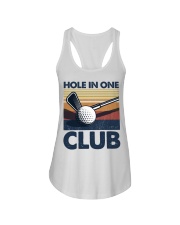 Golf Hole In One Club Ladies Flowy Tank tile
