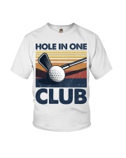 Golf Hole In One Club Youth T-Shirt tile