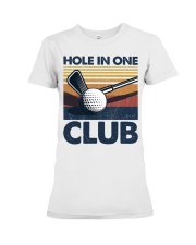 Golf Hole In One Club Premium Fit Ladies Tee tile
