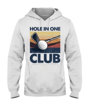 Golf Hole In One Club Hooded Sweatshirt front
