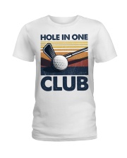 Golf Hole In One Club Ladies T-Shirt tile