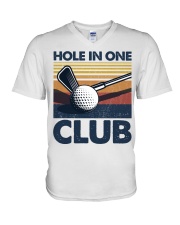 Golf Hole In One Club V-Neck T-Shirt tile