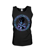 UFO She's Beauty Unisex Tank tile