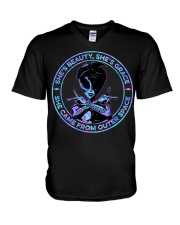 UFO She's Beauty V-Neck T-Shirt tile