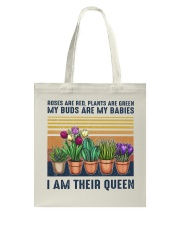 Garden I Am Their Queen Tote Bag tile
