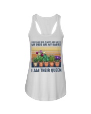 Garden I Am Their Queen Ladies Flowy Tank tile