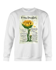 Family To My Daughter Crewneck Sweatshirt tile