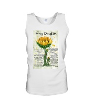 Family To My Daughter Unisex Tank tile