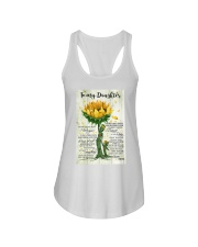 Family To My Daughter Ladies Flowy Tank tile