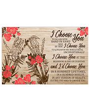 Skull I Choose You 36x24 Poster front