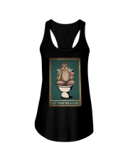 Yoga Let That Ladies Flowy Tank tile