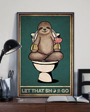 Yoga Let That 16x24 Poster lifestyle-poster-2