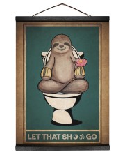 Yoga Let That Hanging Canvas tile