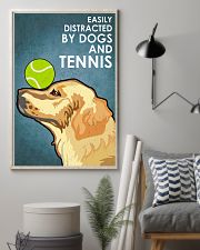 Dog Golden And Tennis 16x24 Poster lifestyle-poster-1