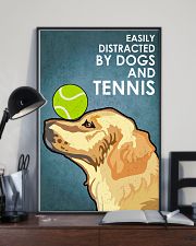 Dog Golden And Tennis 16x24 Poster lifestyle-poster-2