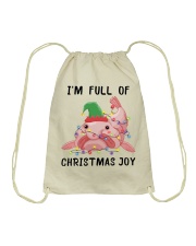 Animal I'm Full Of Christmas Joy Drawstring Bag tile