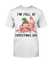 Animal I'm Full Of Christmas Joy Premium Fit Mens Tee tile