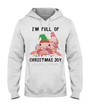 Animal I'm Full Of Christmas Joy Hooded Sweatshirt front