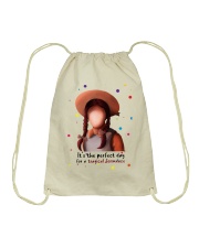 Book It's The Perfect Day Drawstring Bag tile