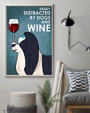 Dog Shih Tzu And Wine 16x24 Poster lifestyle-poster-1