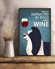 Dog Shih Tzu And Wine 16x24 Poster lifestyle-poster-3
