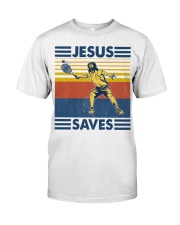 Tennis Jesus Saves Classic T-Shirt tile