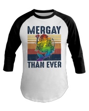 LGBT Mergay Than Ever Baseball Tee tile