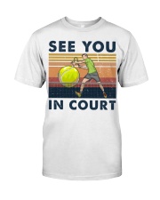 Tennis See You In Court Premium Fit Mens Tee tile