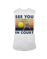 Tennis See You In Court Sleeveless Tee tile