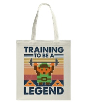 Fitness Training To Be A Legend Tote Bag tile