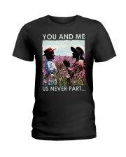 You And Me Us Never Part Ladies T-Shirt tile