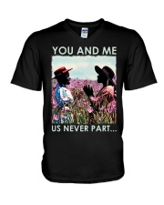 You And Me Us Never Part V-Neck T-Shirt tile