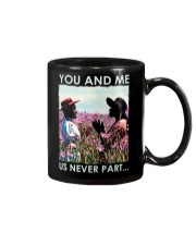 You And Me Us Never Part Mug tile