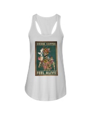 Coffee Drink Coffee Feel Alive Ladies Flowy Tank tile