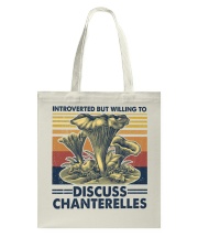 Mushroom Discuss Chanterelles Tote Bag tile