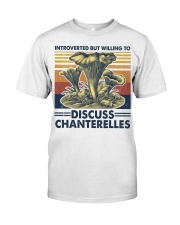 Mushroom Discuss Chanterelles Classic T-Shirt tile