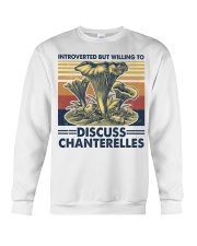 Mushroom Discuss Chanterelles Crewneck Sweatshirt tile