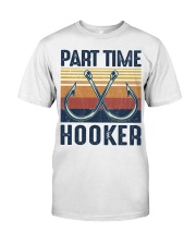 Fishing Part Time Hooker Classic T-Shirt tile
