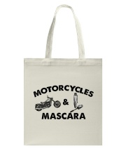 Motocross Motorcycles And Mascara Tote Bag tile
