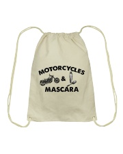 Motocross Motorcycles And Mascara Drawstring Bag tile