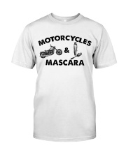 Motocross Motorcycles And Mascara Classic T-Shirt tile