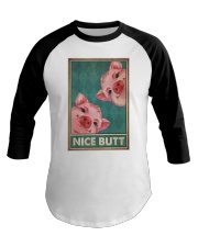 Farm Nice Butt Baseball Tee tile