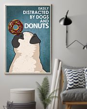 Dog Pug And Donuts 16x24 Poster lifestyle-poster-1