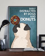 Dog Pug And Donuts 16x24 Poster lifestyle-poster-2