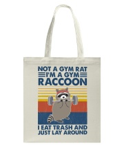 Fitness I'm A Gym Raccoon Tote Bag tile