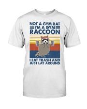 Fitness I'm A Gym Raccoon Classic T-Shirt tile