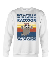 Fitness I'm A Gym Raccoon Crewneck Sweatshirt tile