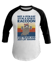 Fitness I'm A Gym Raccoon Baseball Tee tile
