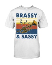 Music Brassy And Sassy Classic T-Shirt tile